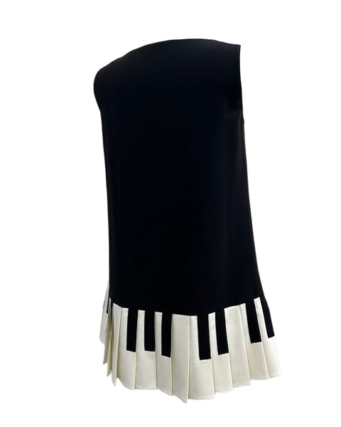 Moschino Cheap and Chic Size 6 Piano Key Tunic Dress