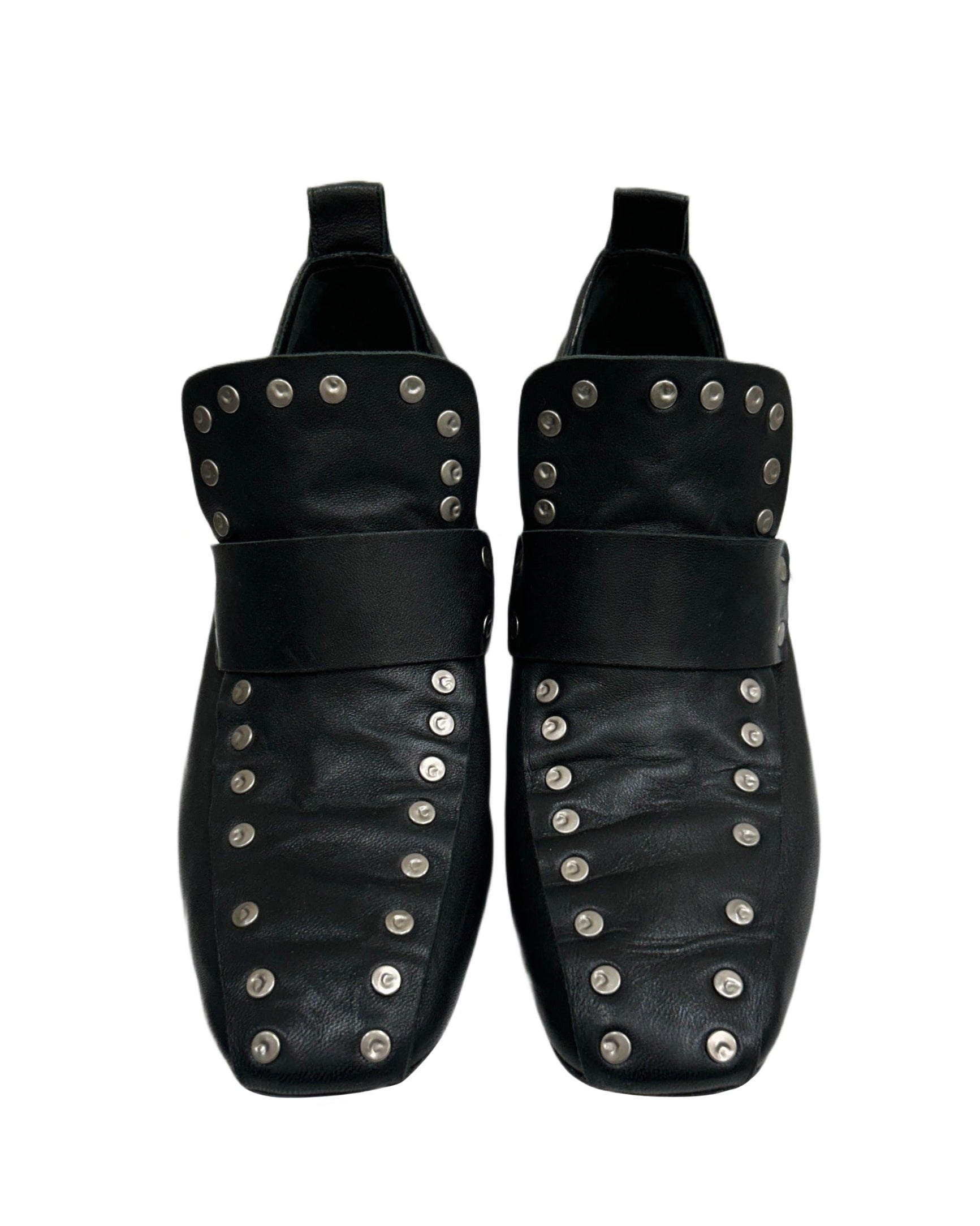 Celine by Phoebe Philo Size 36 Studded Leather Heels