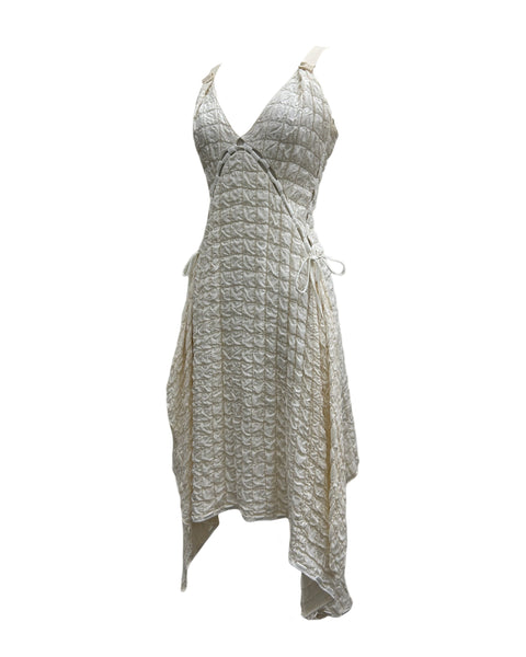 Chloe Size 38 Bubble Grid Dress