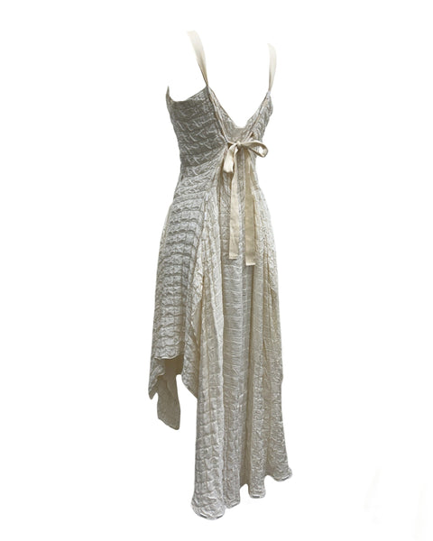 Chloe Size 38 Bubble Grid Dress