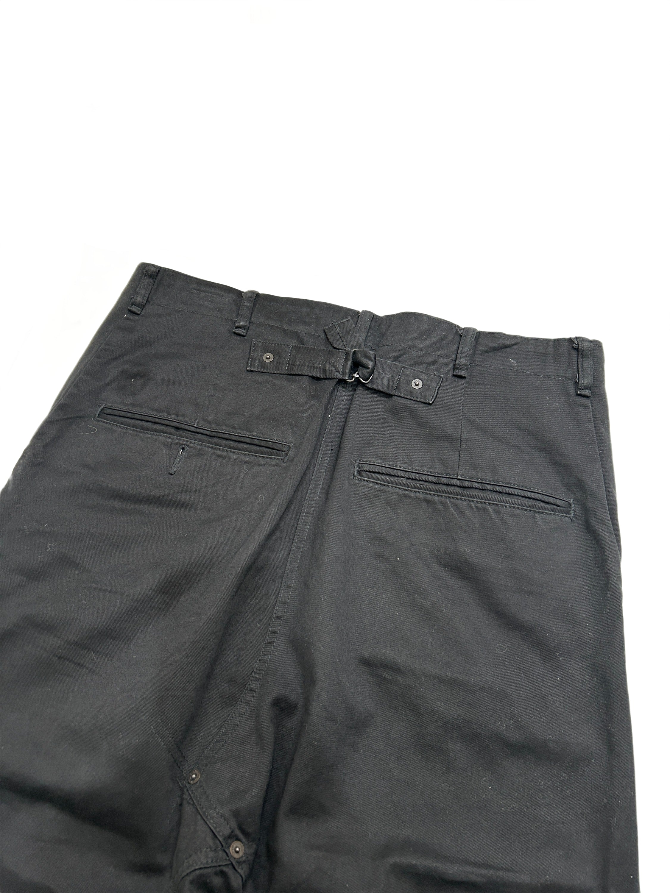 Ganryu by Comme Des Garcons Drop Crotch Pants