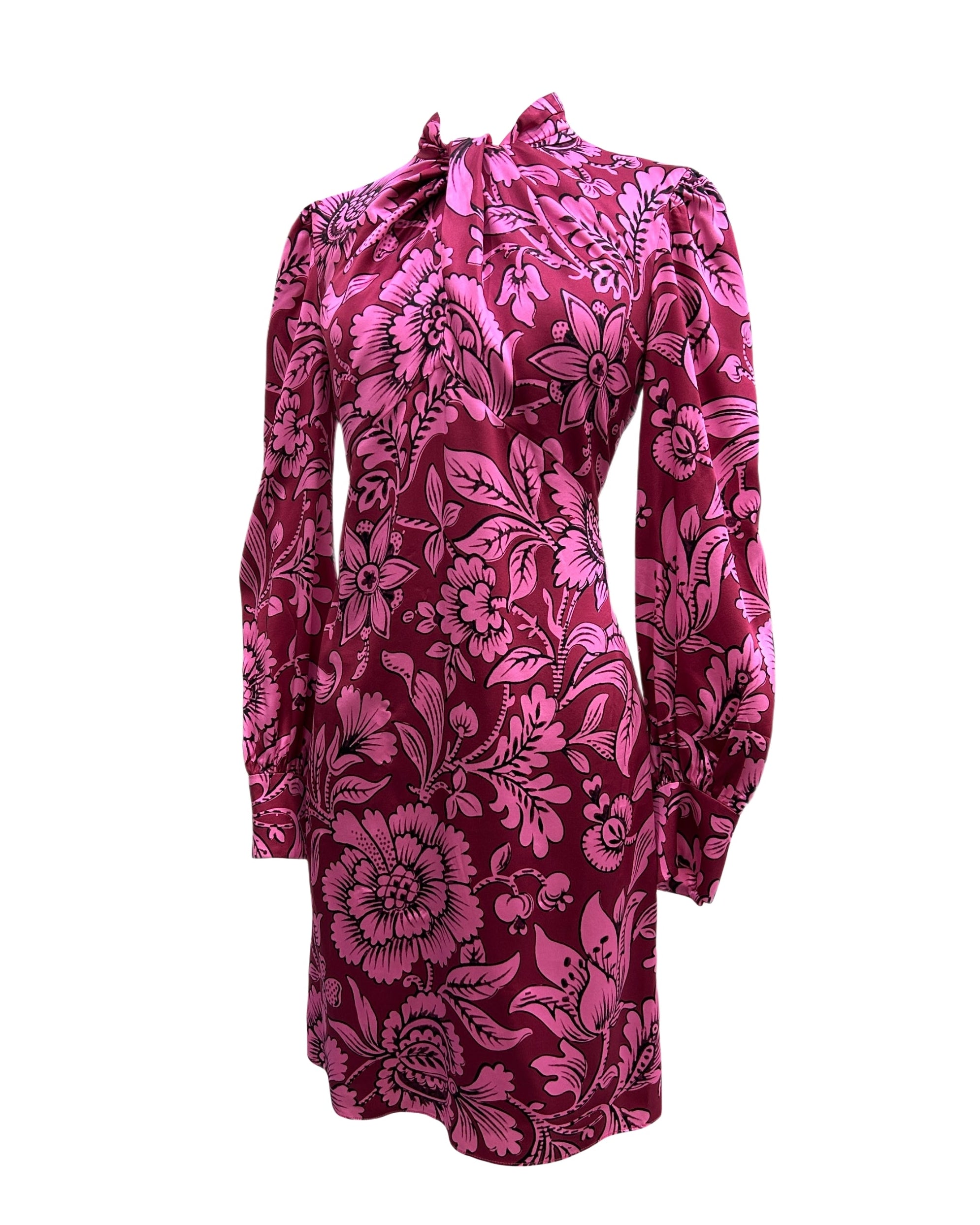 Erdem Size 6 Silk Floral Dress