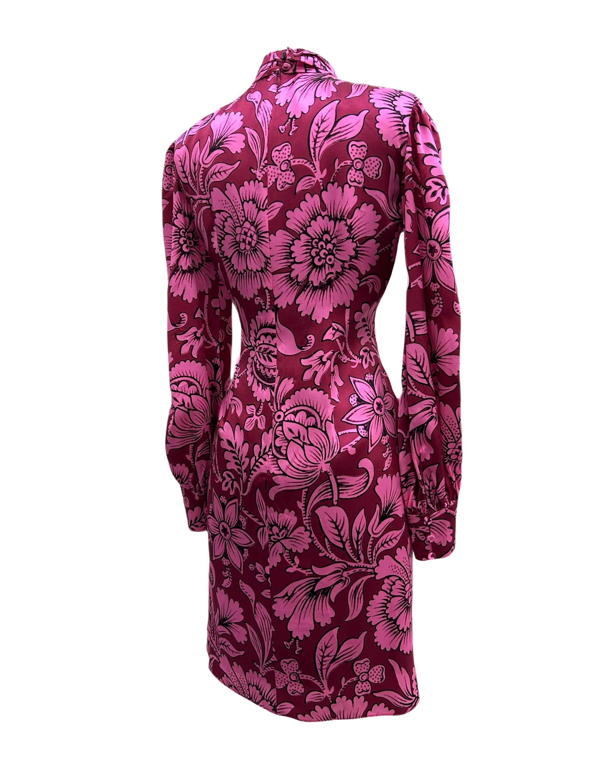Erdem Size 6 Silk Floral Dress