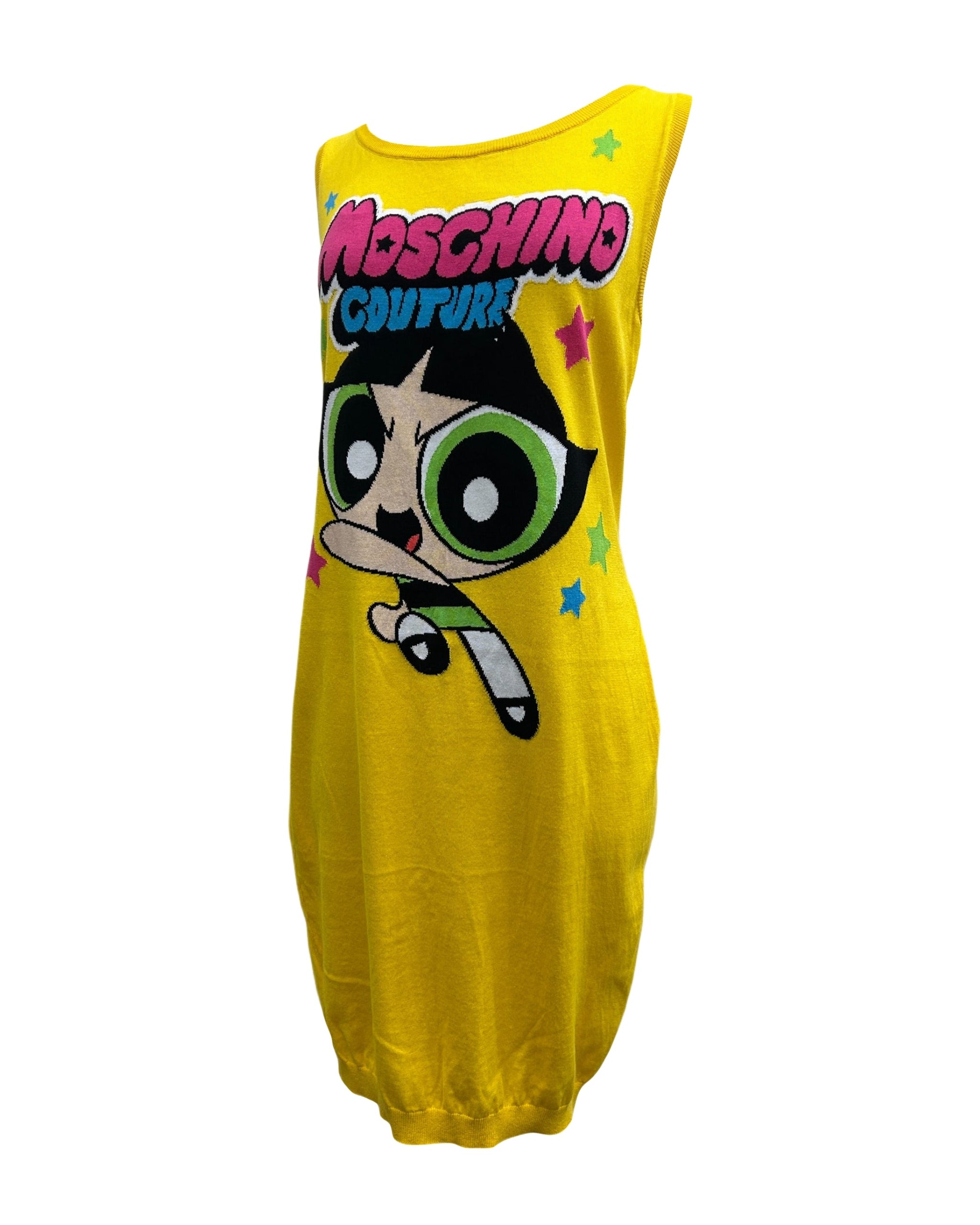 Moschino Couture Powerpuff Girls Knit Dress