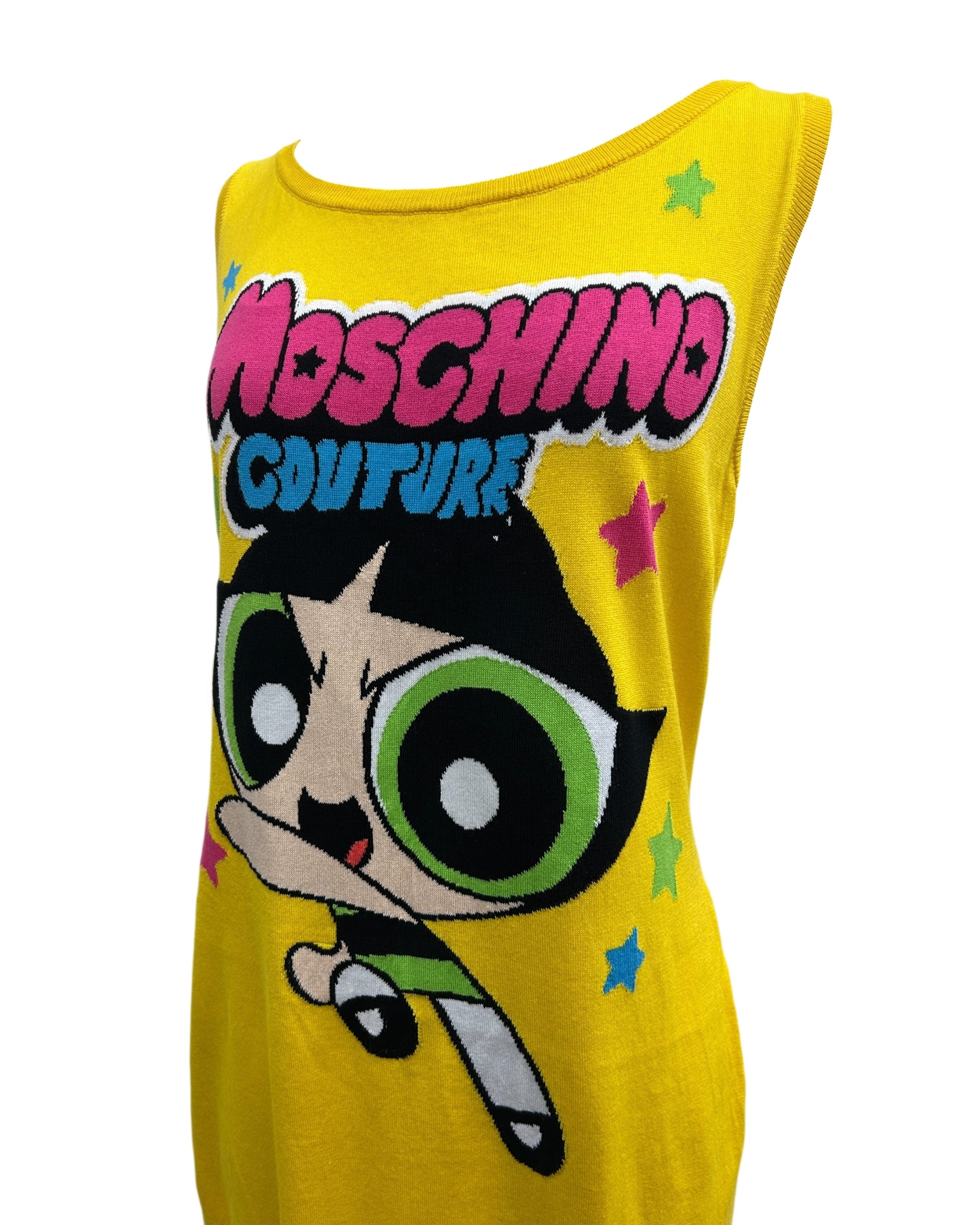Moschino Couture Powerpuff Girls Knit Dress