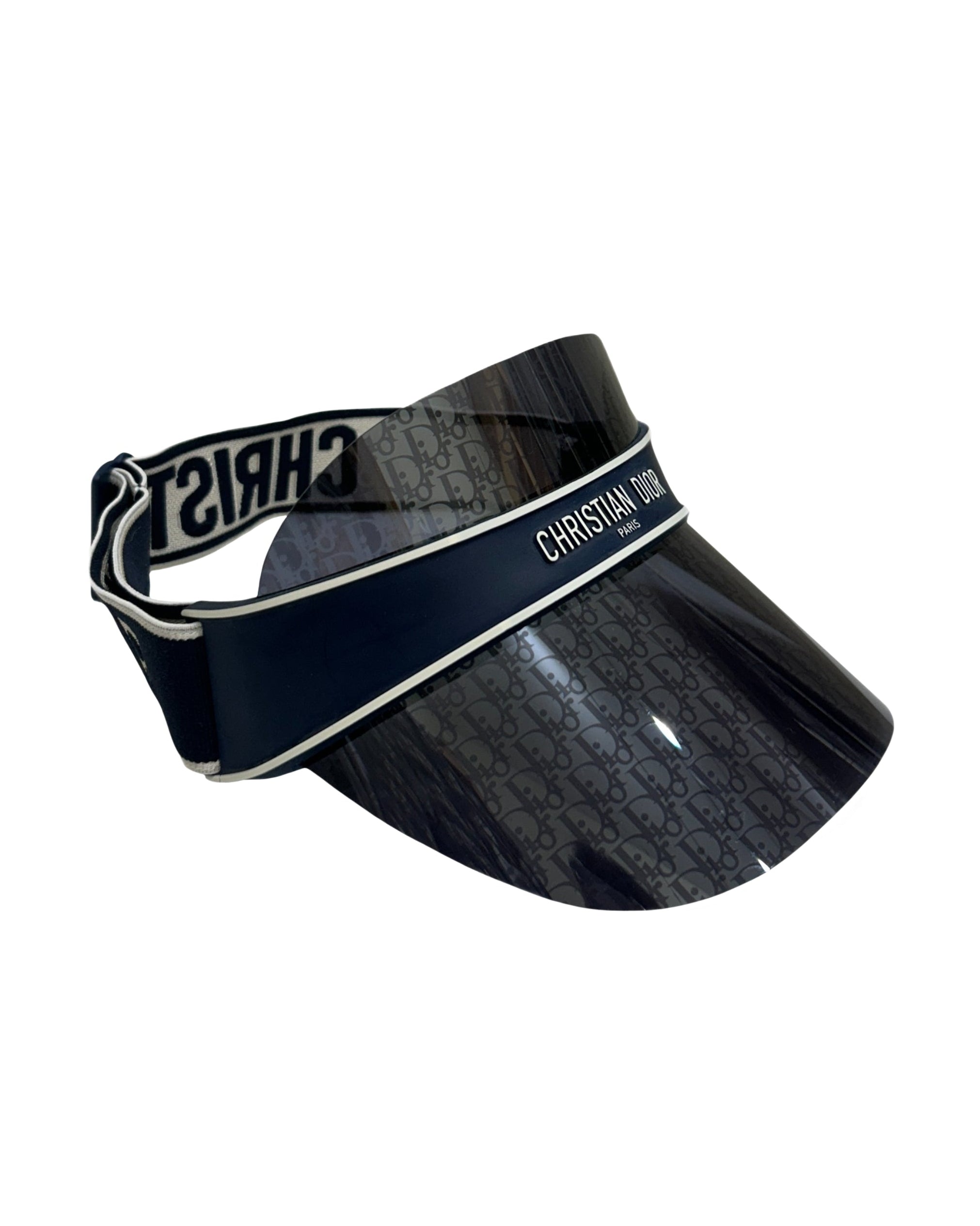 Christian Dior DiorClub V1U Oblique Sun Visor