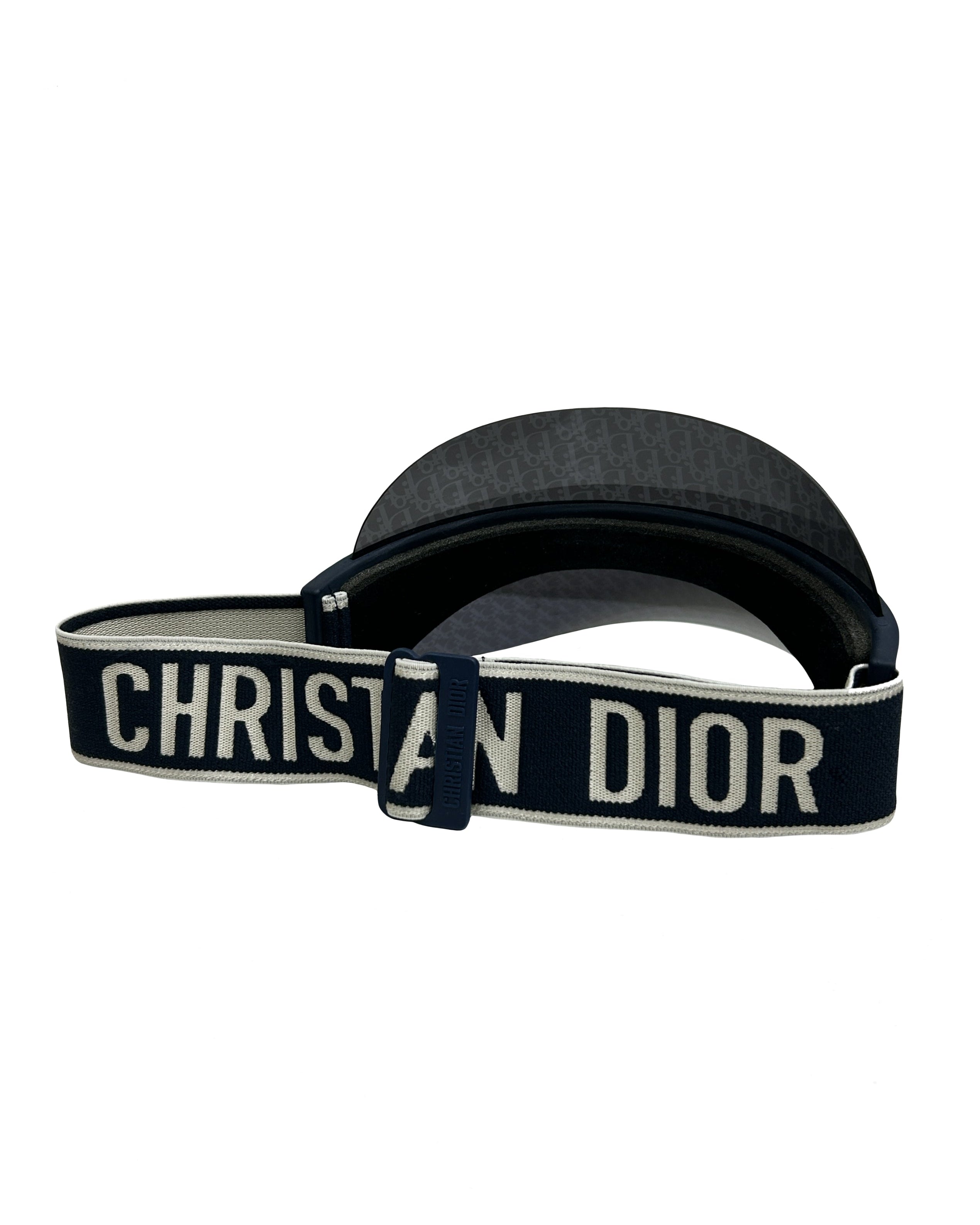 Christian Dior DiorClub V1U Oblique Sun Visor
