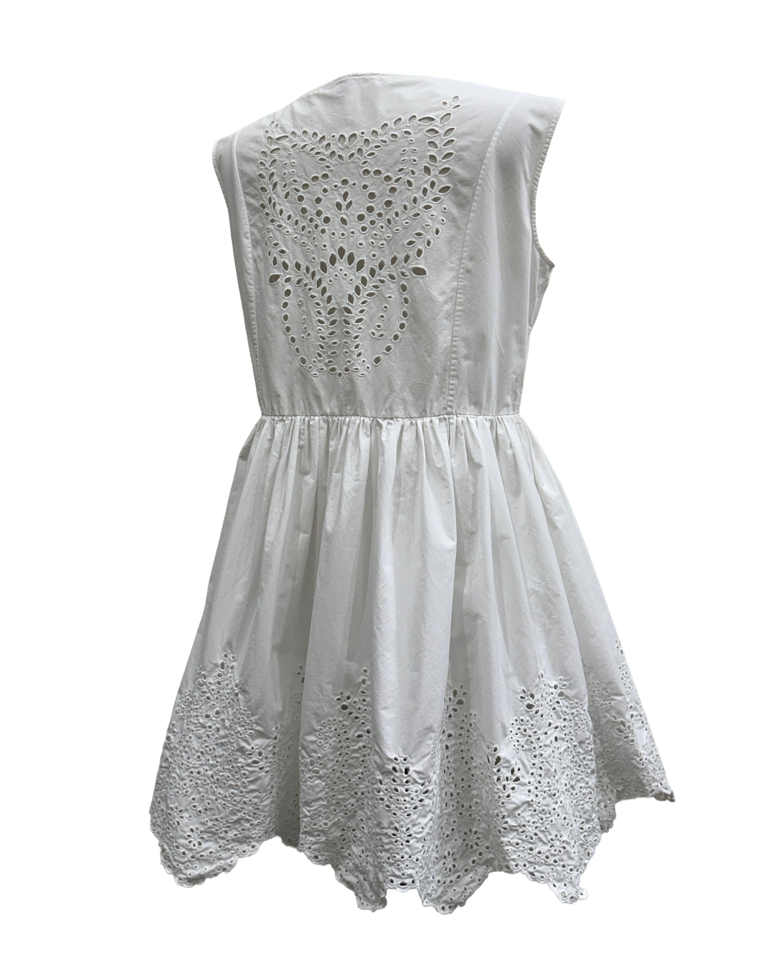 Chloe Sevigny x Opening Ceremony Size L Eyelet Lace Dress