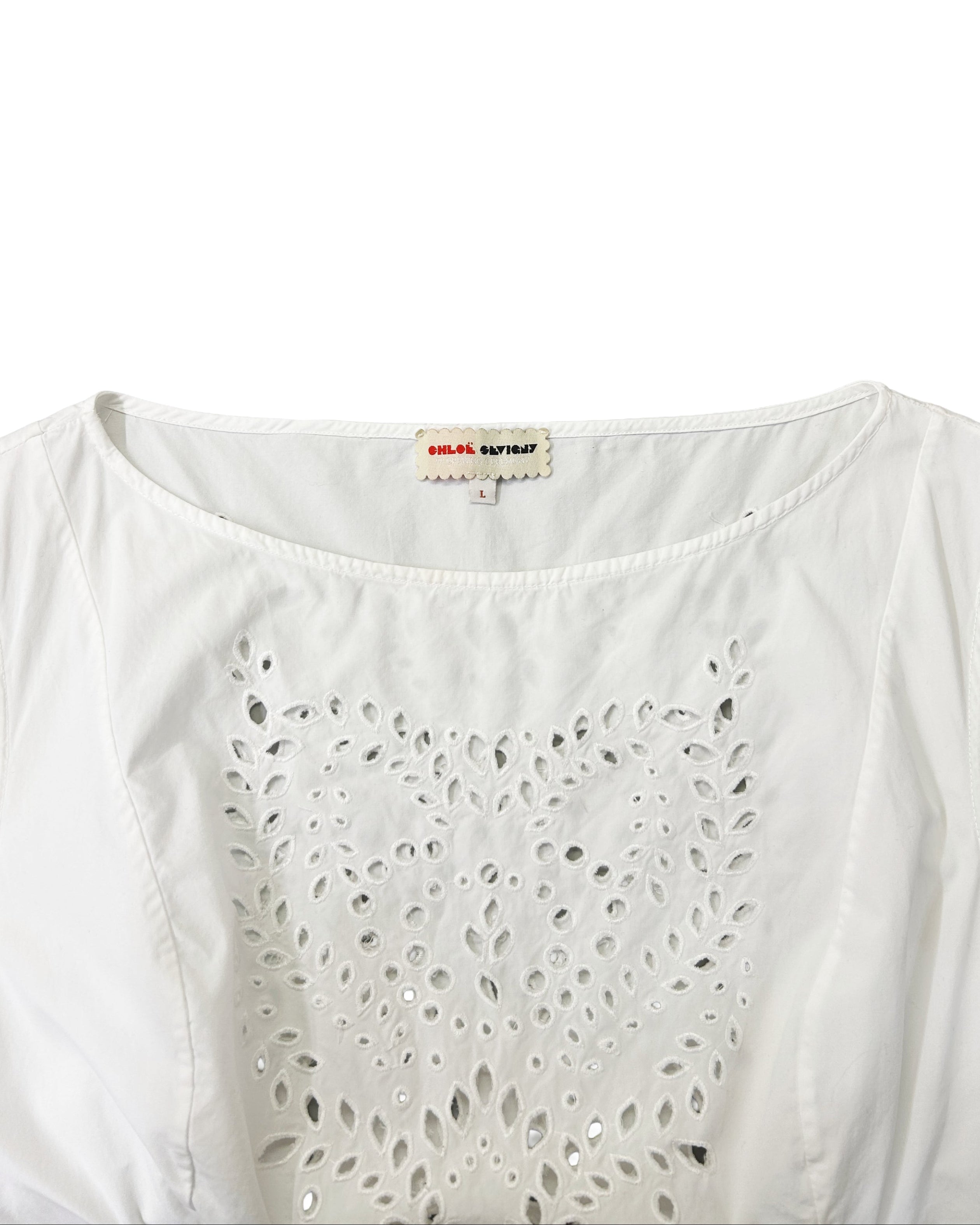 Chloe Sevigny x Opening Ceremony Size L Eyelet Lace Dress