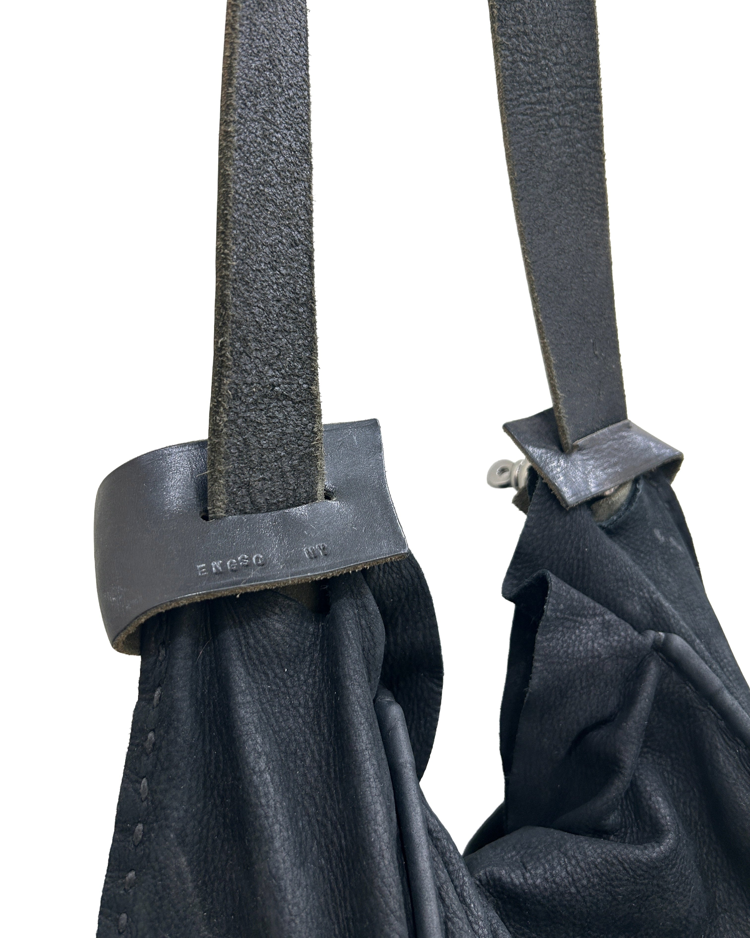 Engso NYC Wire Frame Leather Tote Bag