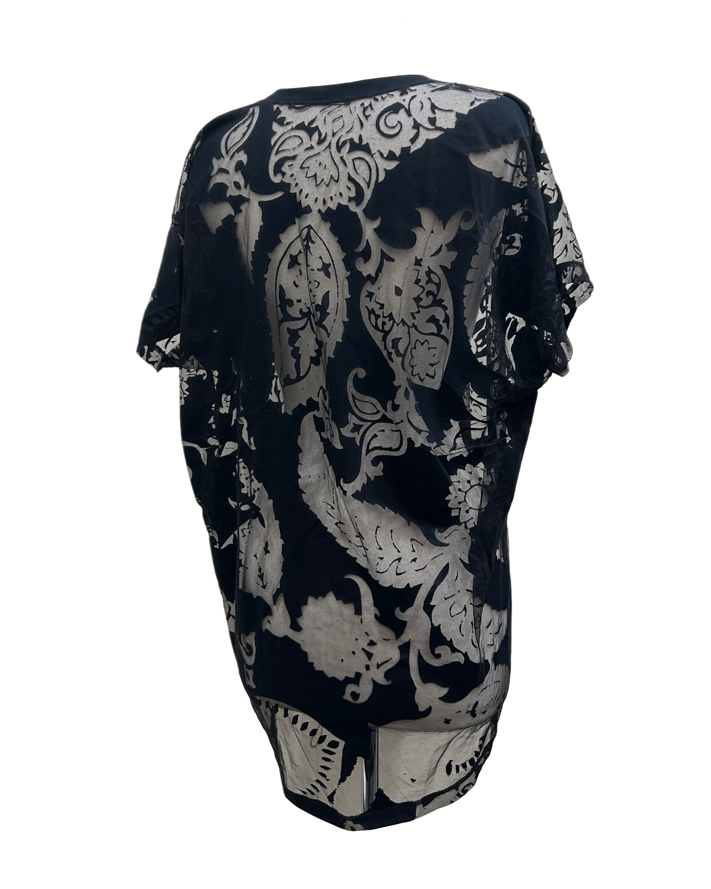 Gucci Cotton-Blend Paisley Devore T-Shirt