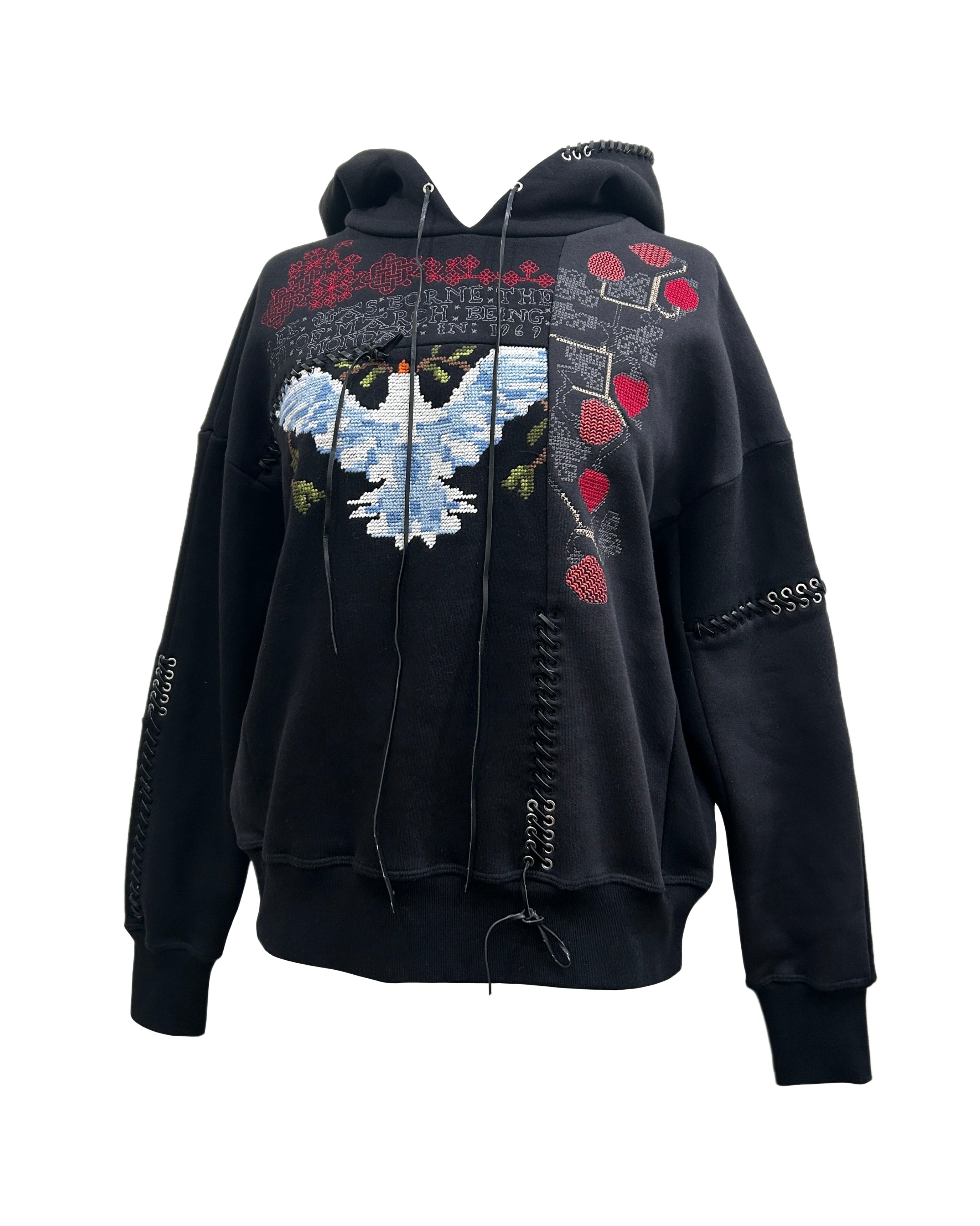 Alexander McQueen Size 40 Embroidered Sweatshirt