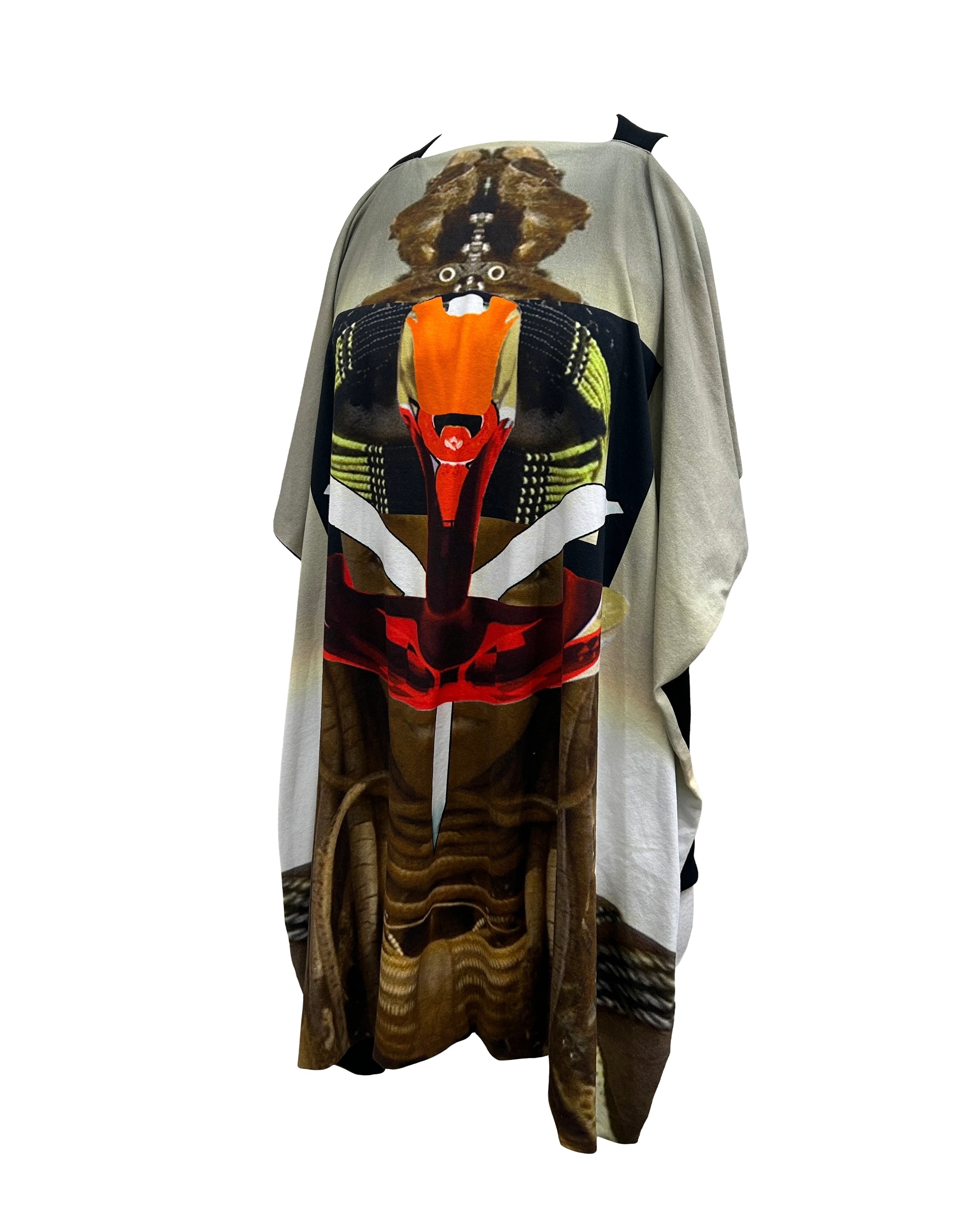 Givenchy Size XS Warrior Robot Tunic Top