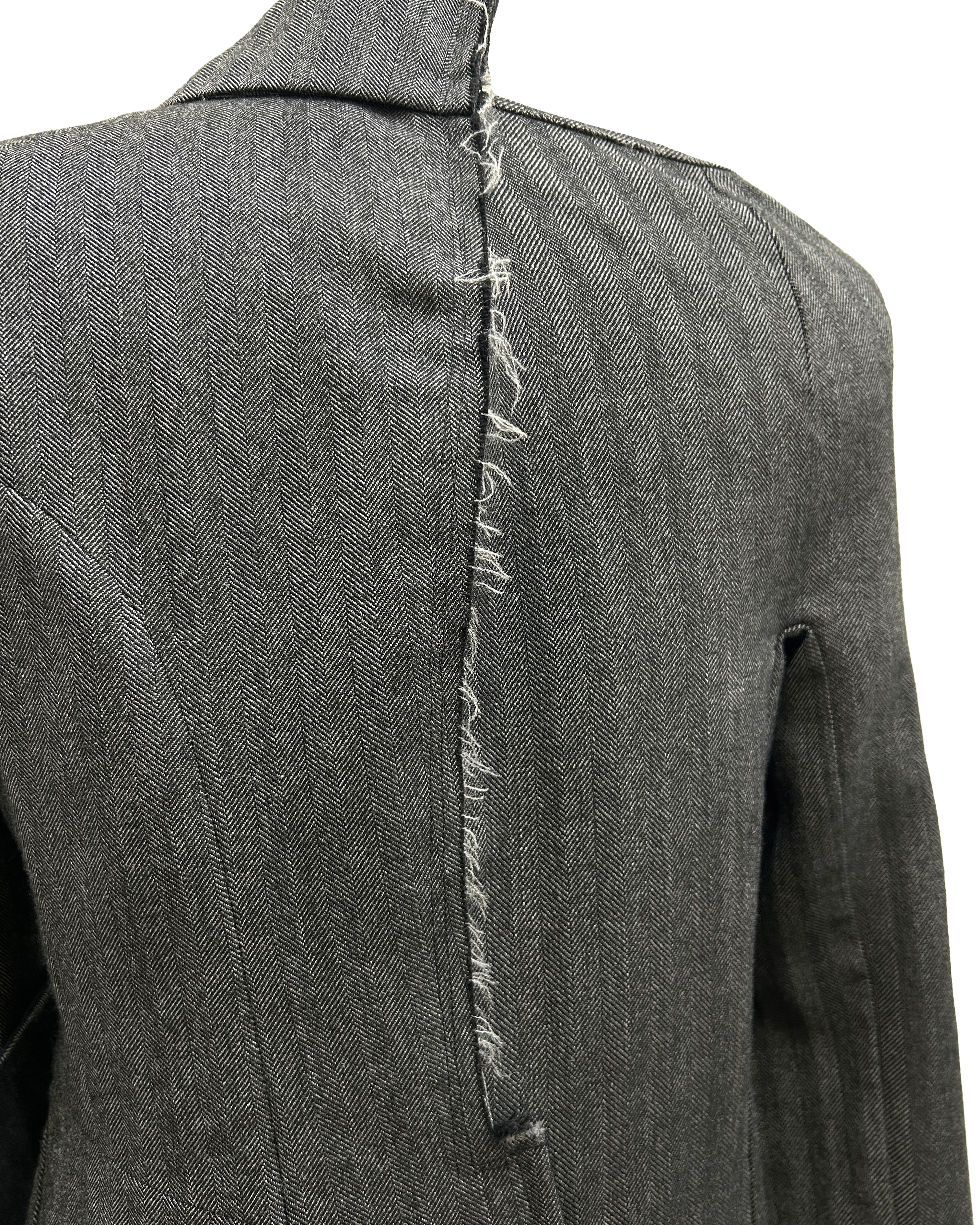 Comme Des Garcons Size S Vintage Asymmetrical Sculpture Jacket