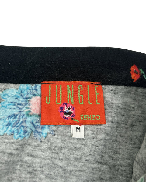 Kenzo Jungle Size 24" Vintage 1980's Beaded Pencil Skirt