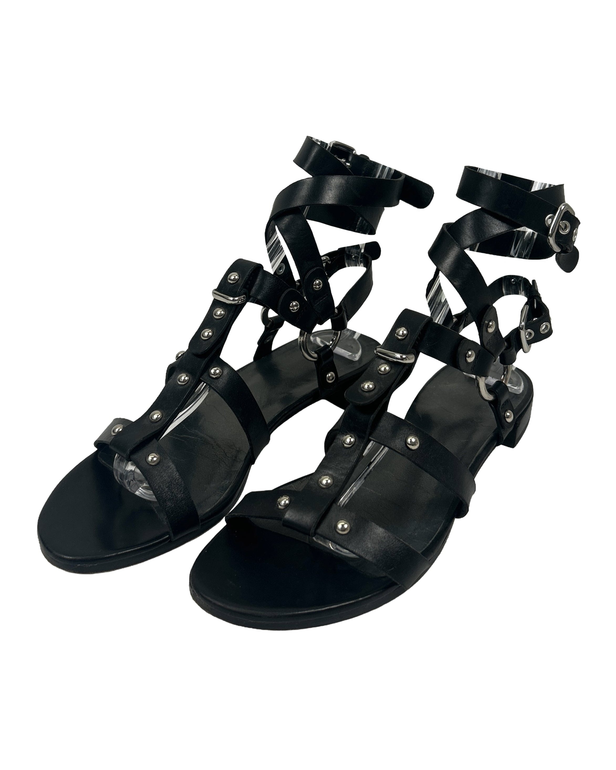 Stuart Weitzman Size 9 Studded Gladiator Sandals