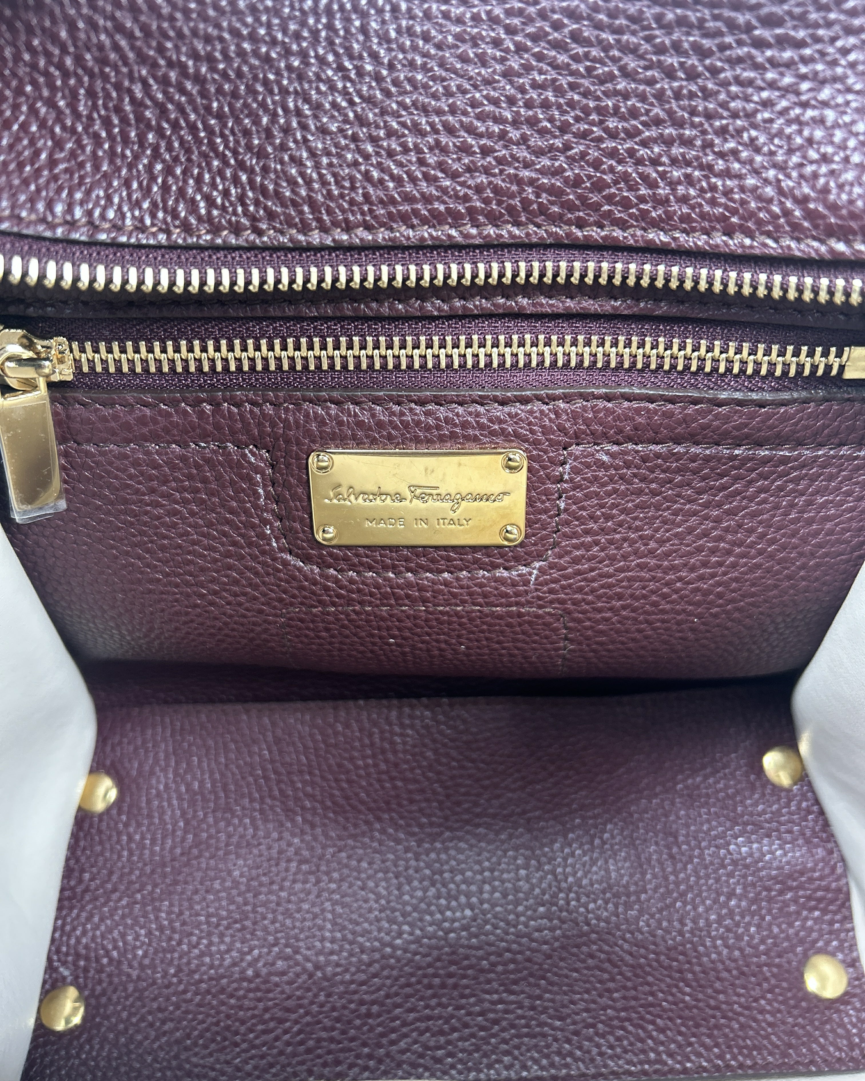 Salvatore Ferragamo Small Amy Crossbody Tote Bag