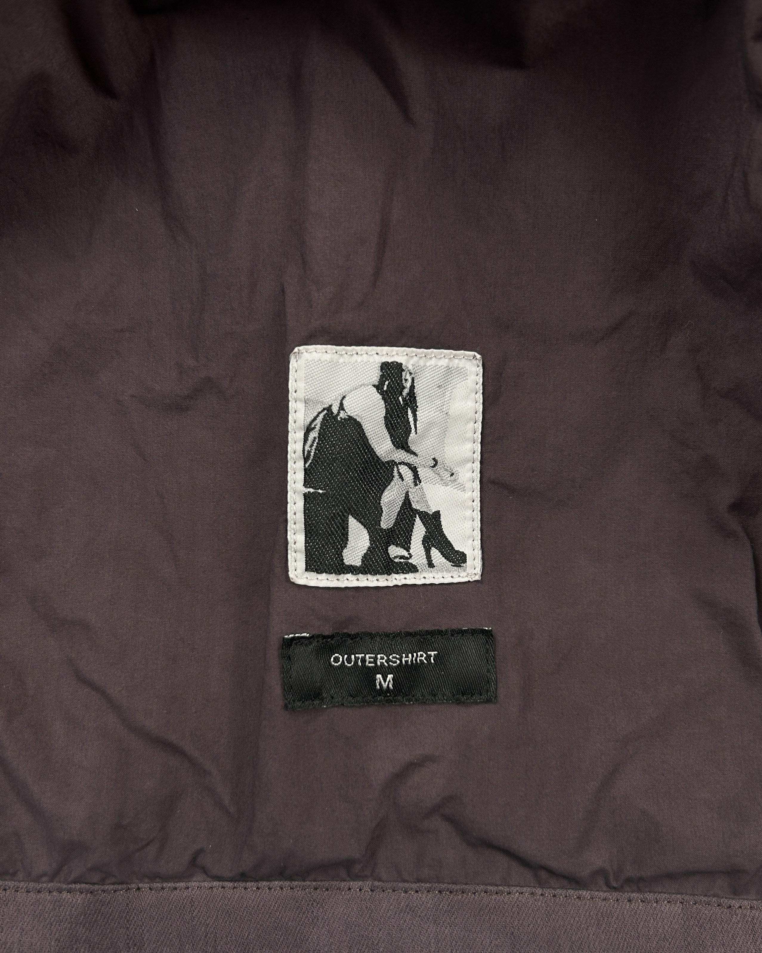 Rick Owens DRKSHDW Size M Overdyed Outershirt