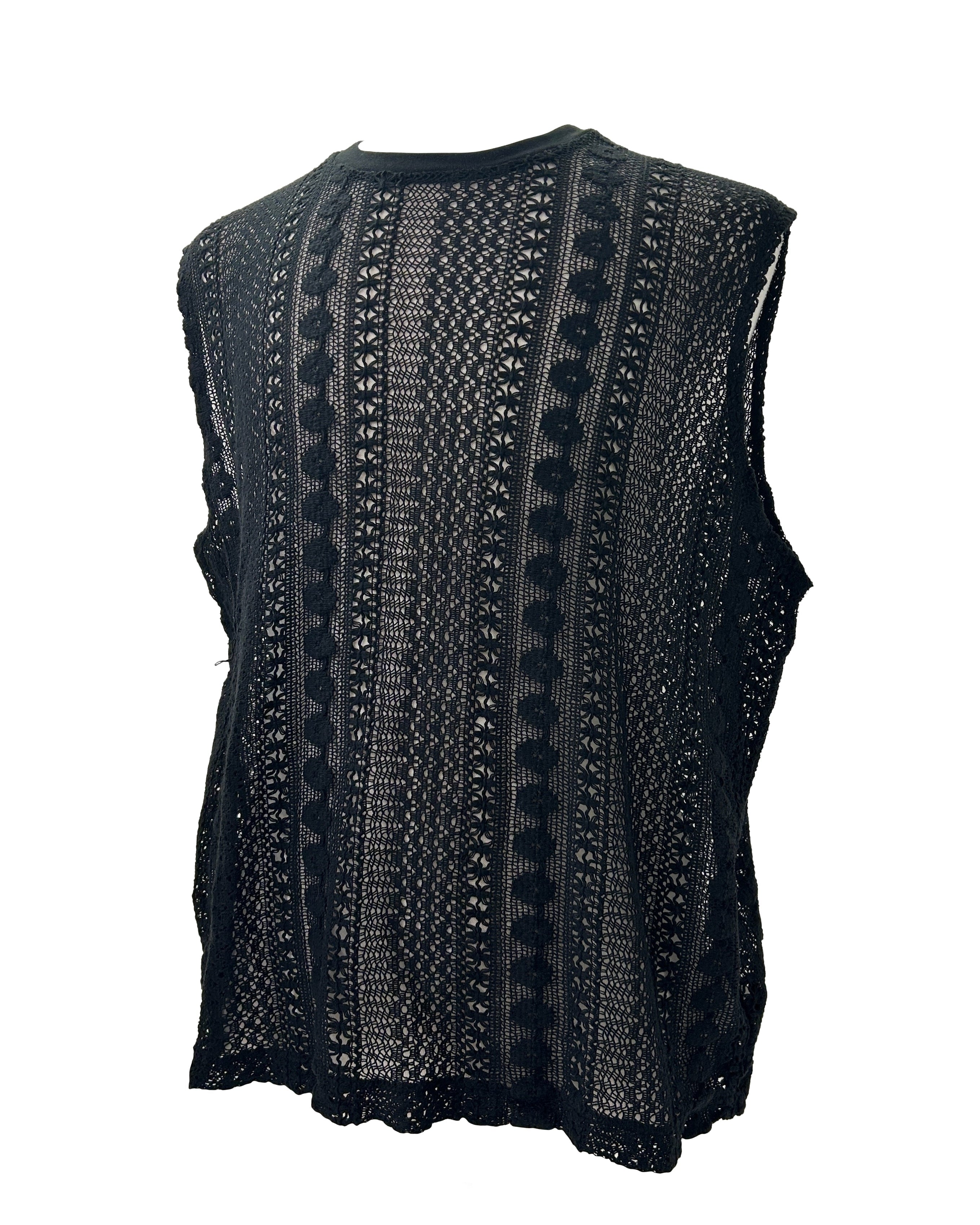 Our Legacy Size 48 Box Sleeveless Crochet Top
