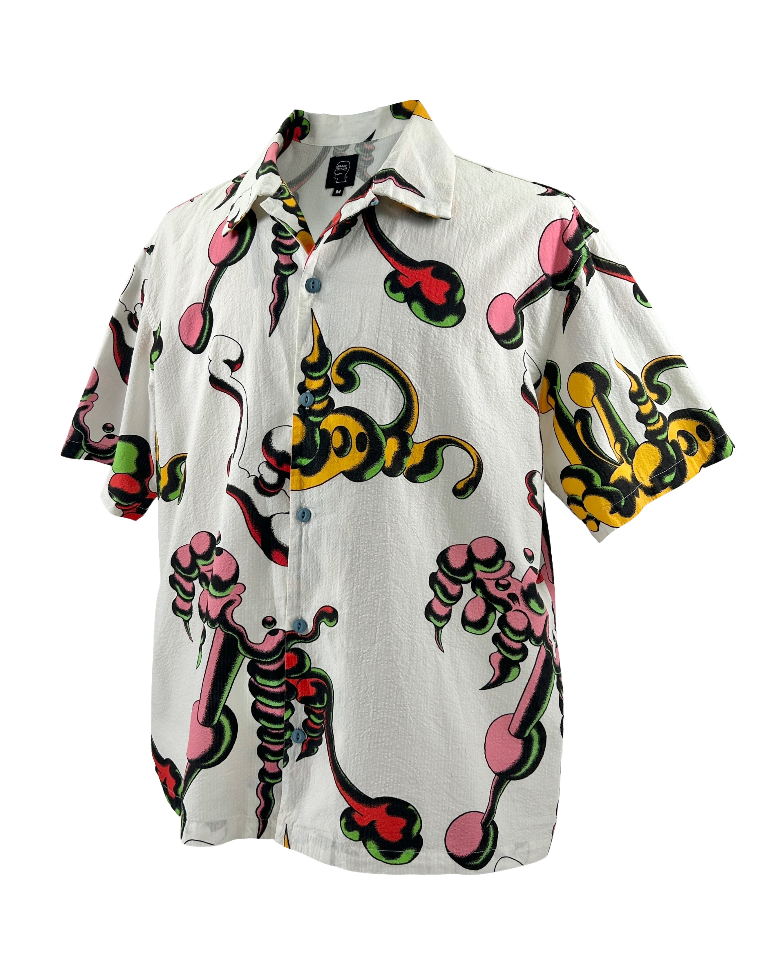 Brain Dead Size M Tetsunori Tawaraya Seersucker Shirt