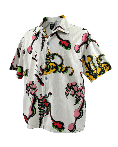Brain Dead Size M Tetsunori Tawaraya Seersucker Shirt