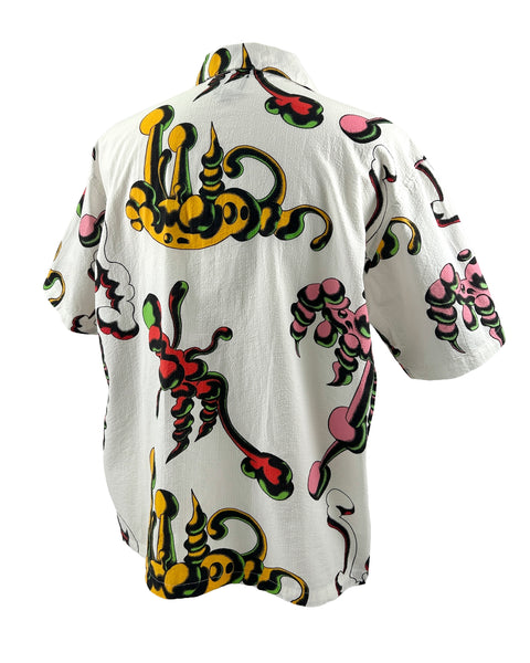 Brain Dead Size M Tetsunori Tawaraya Seersucker Shirt