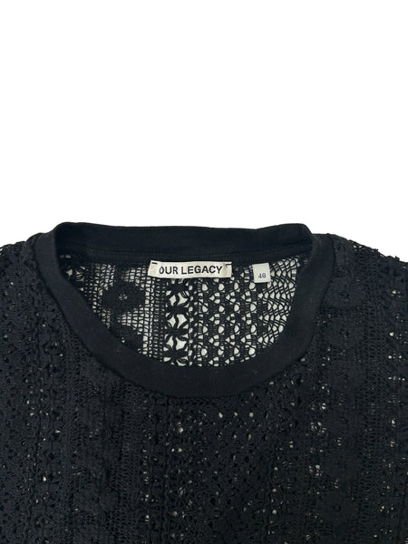 Our Legacy Size 48 Box Sleeveless Crochet Top