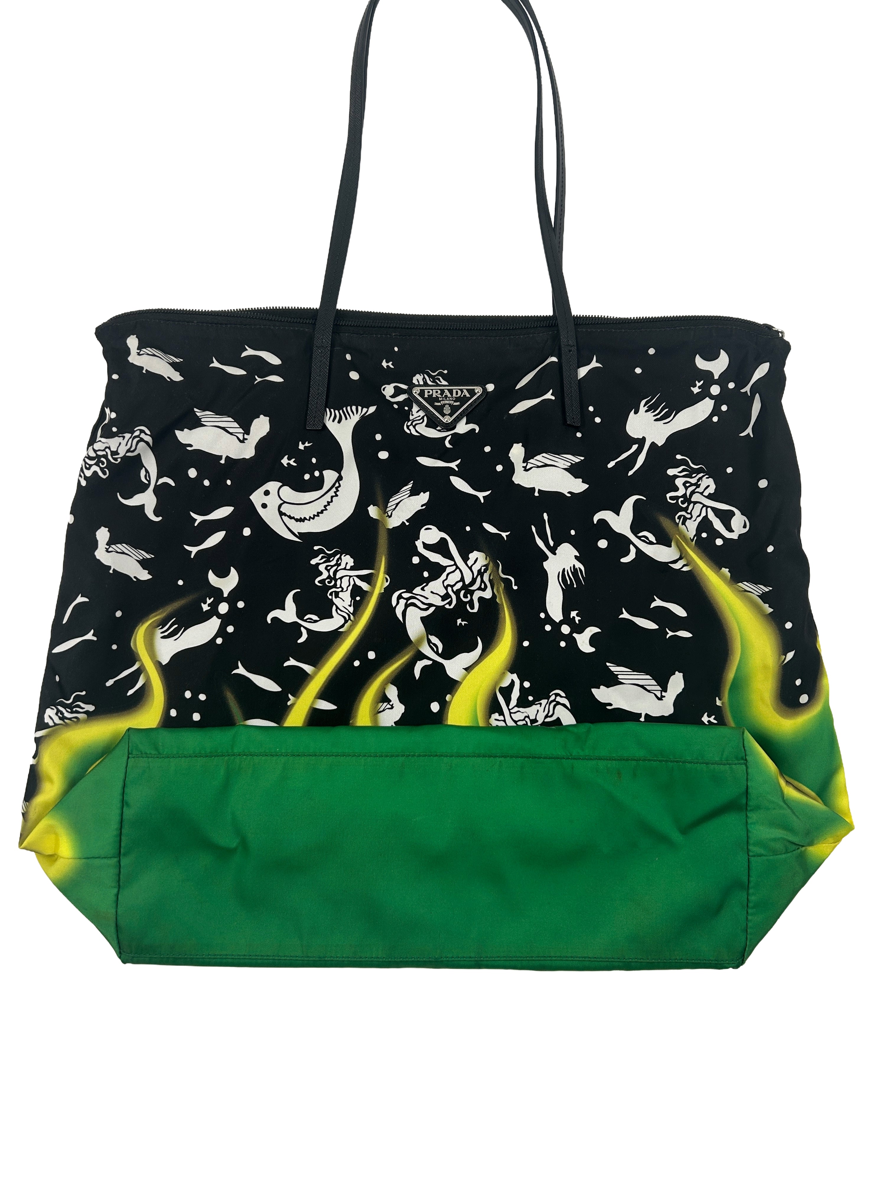 Prada Tessuto Flame Tote Bag