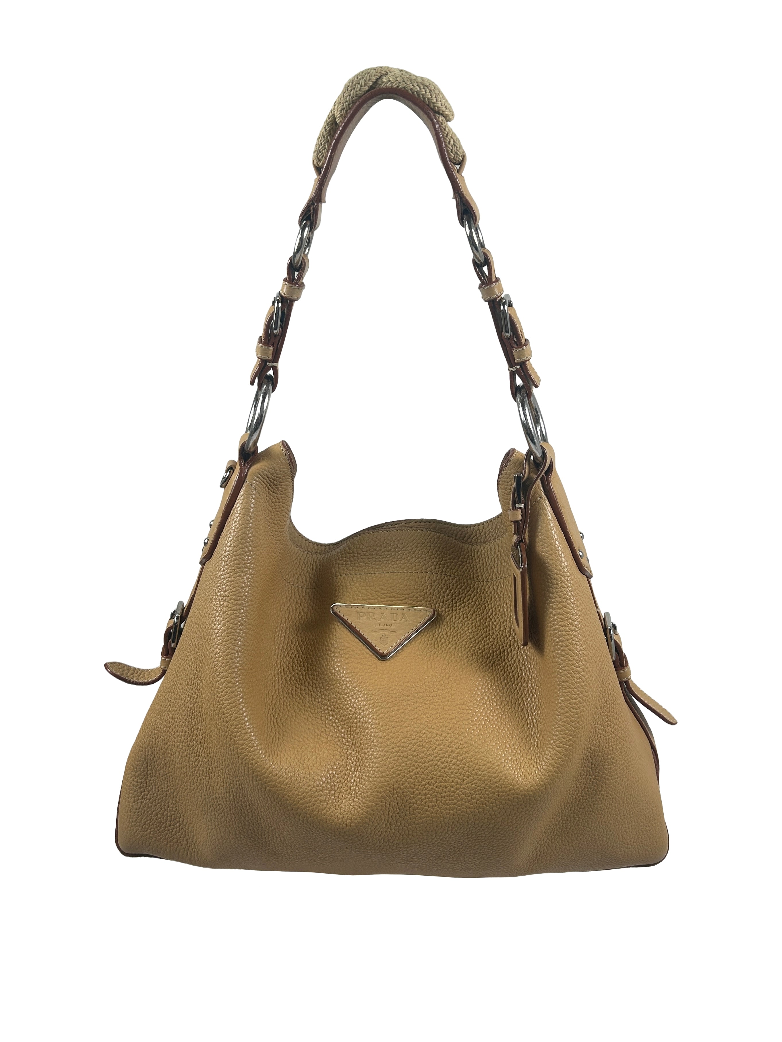 Prada Vitello Daino Rope Bag