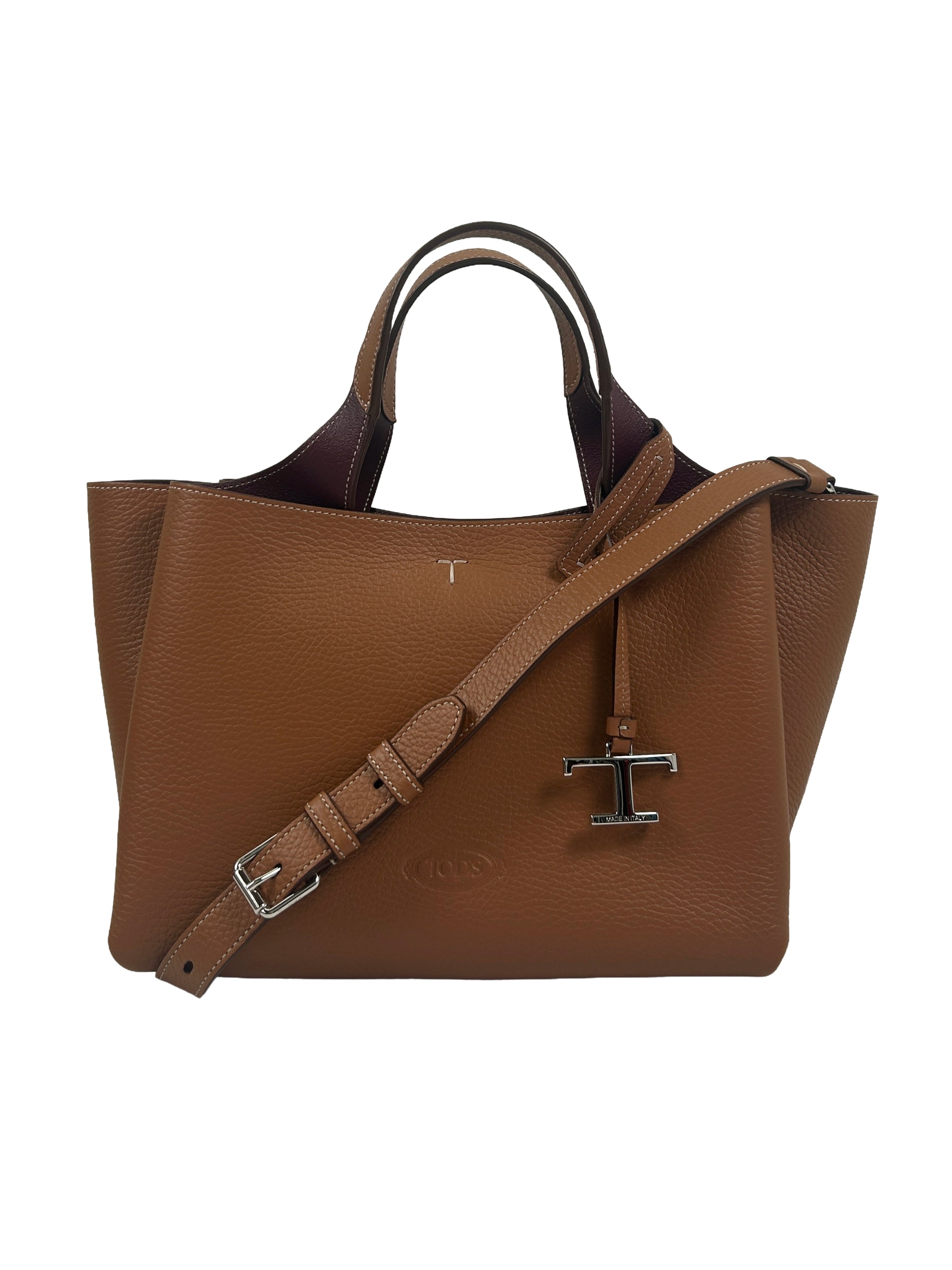 Tod's Mini T Timeless Leather Tote Bag