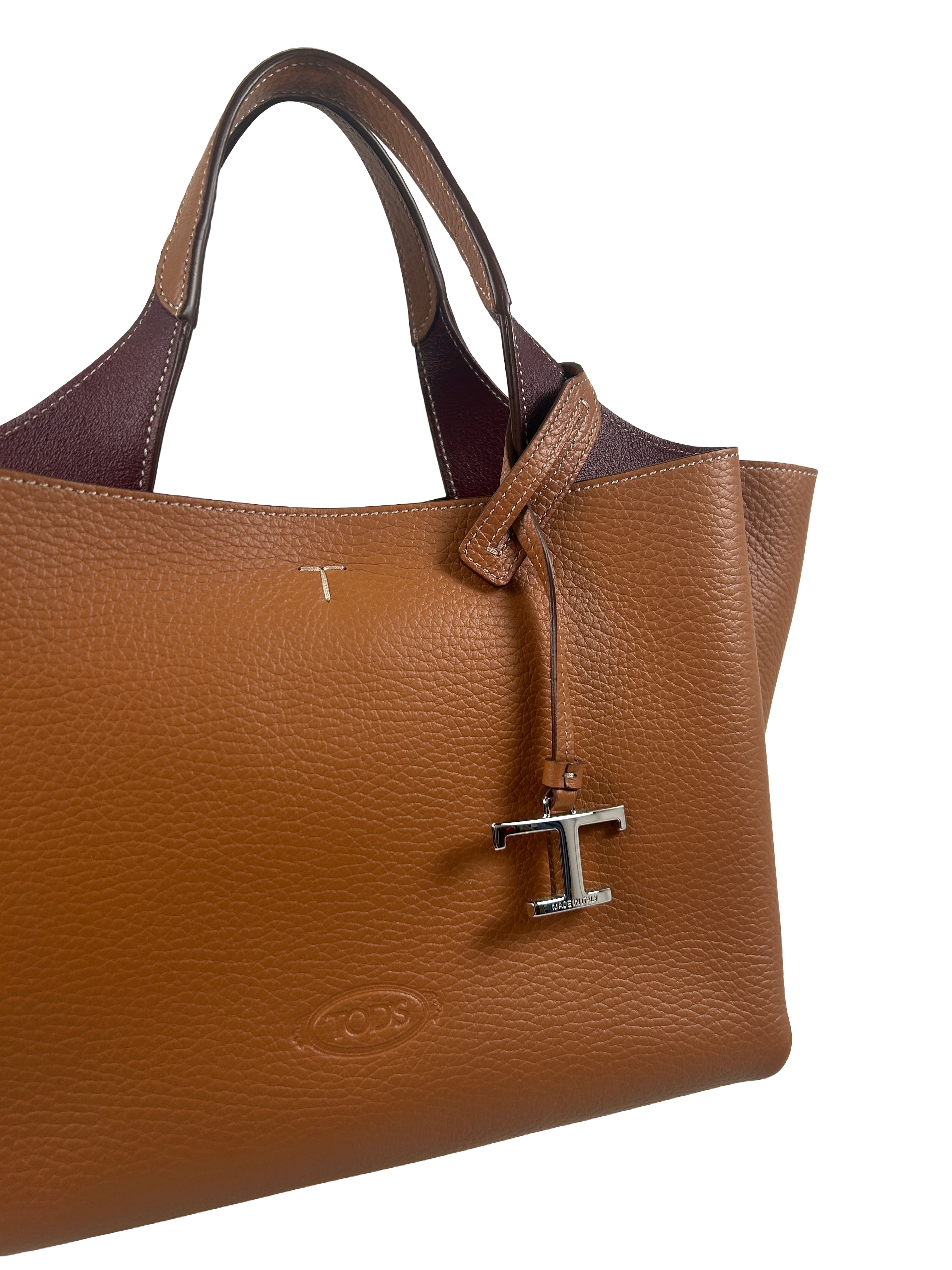 Tod's Mini T Timeless Leather Tote Bag