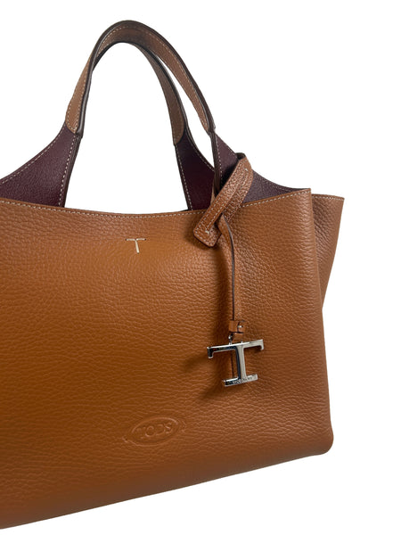 Tod's Mini T Timeless Leather Tote Bag