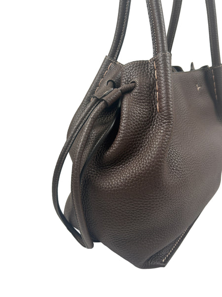Tod's Buz Brown Medium Bucket Bag