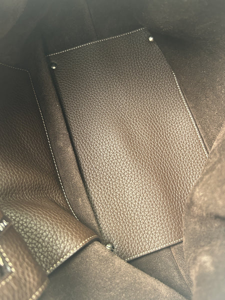Tod's Buz Brown Medium Bucket Bag