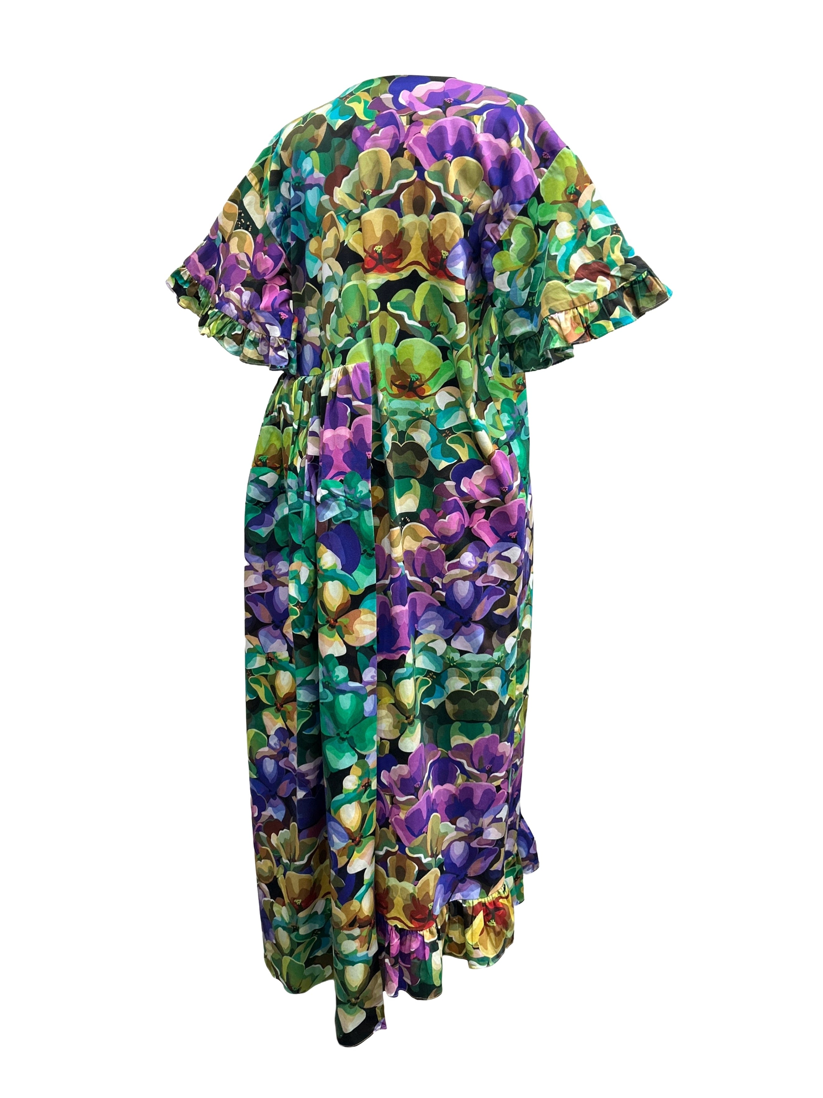 Kika Vargas Size S Ofelia Floral Dress