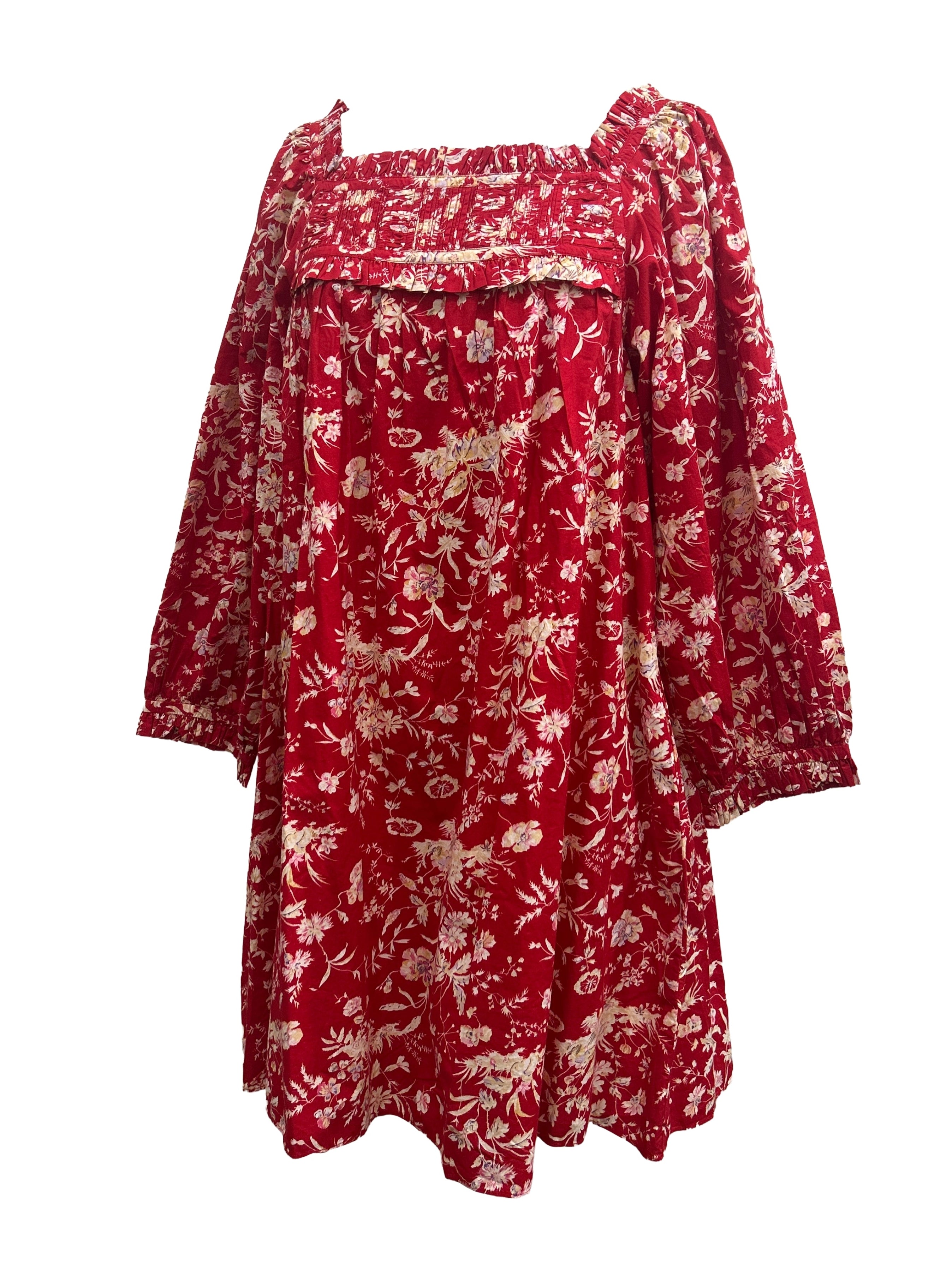 Doen Size M Acton Floral Mini Dress