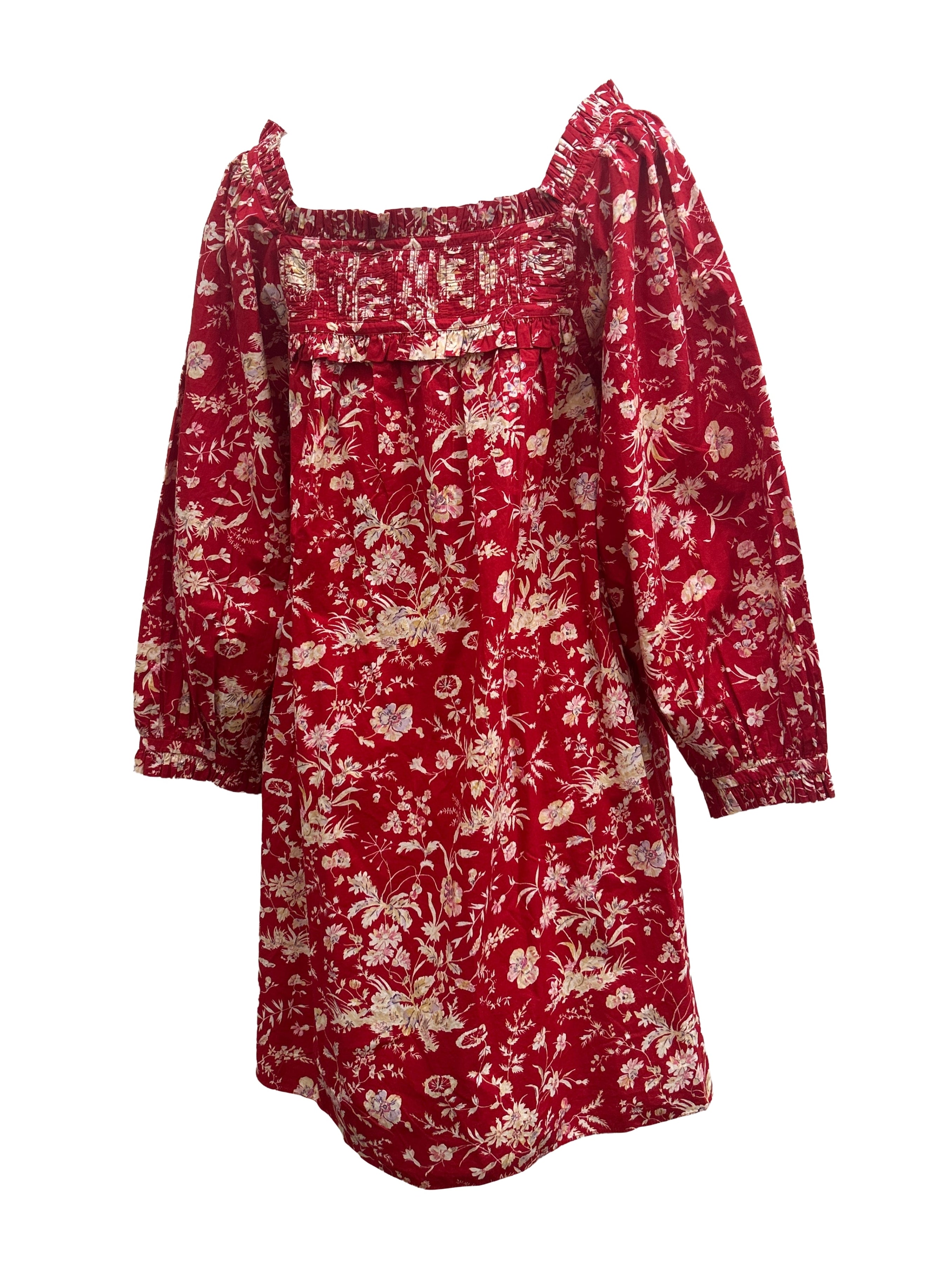 Doen Size M Acton Floral Mini Dress