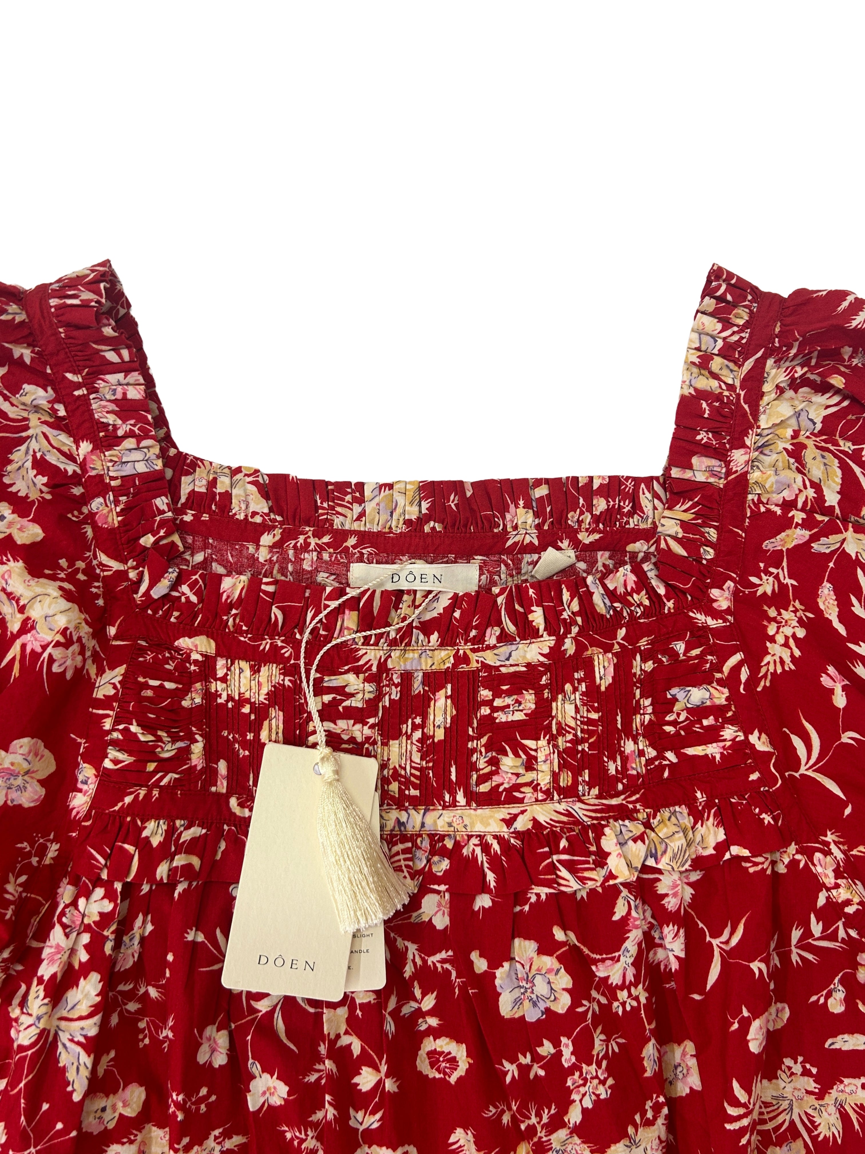 Doen Size M Acton Floral Mini Dress