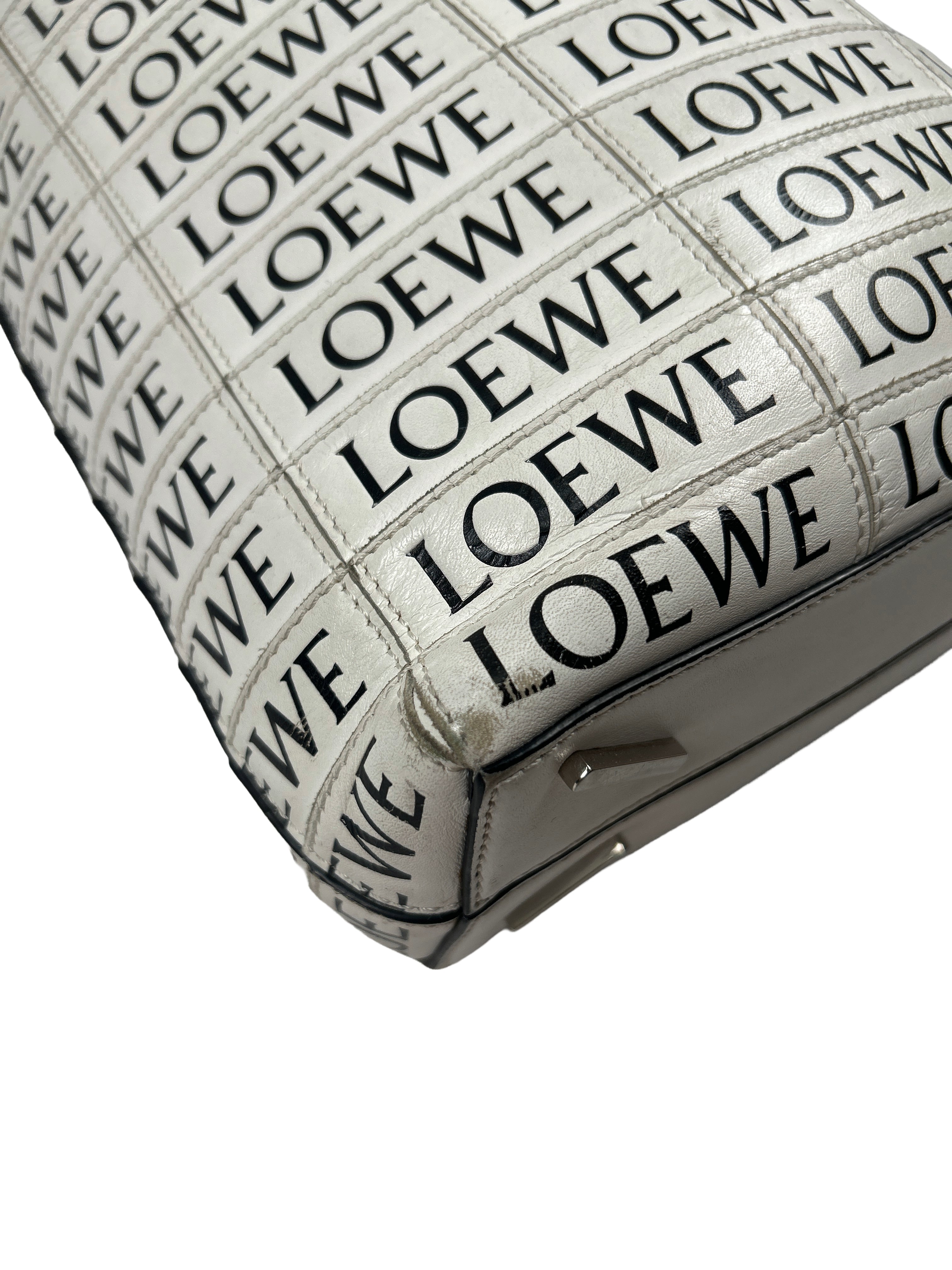 Loewe Logo Print T Bucket Bag