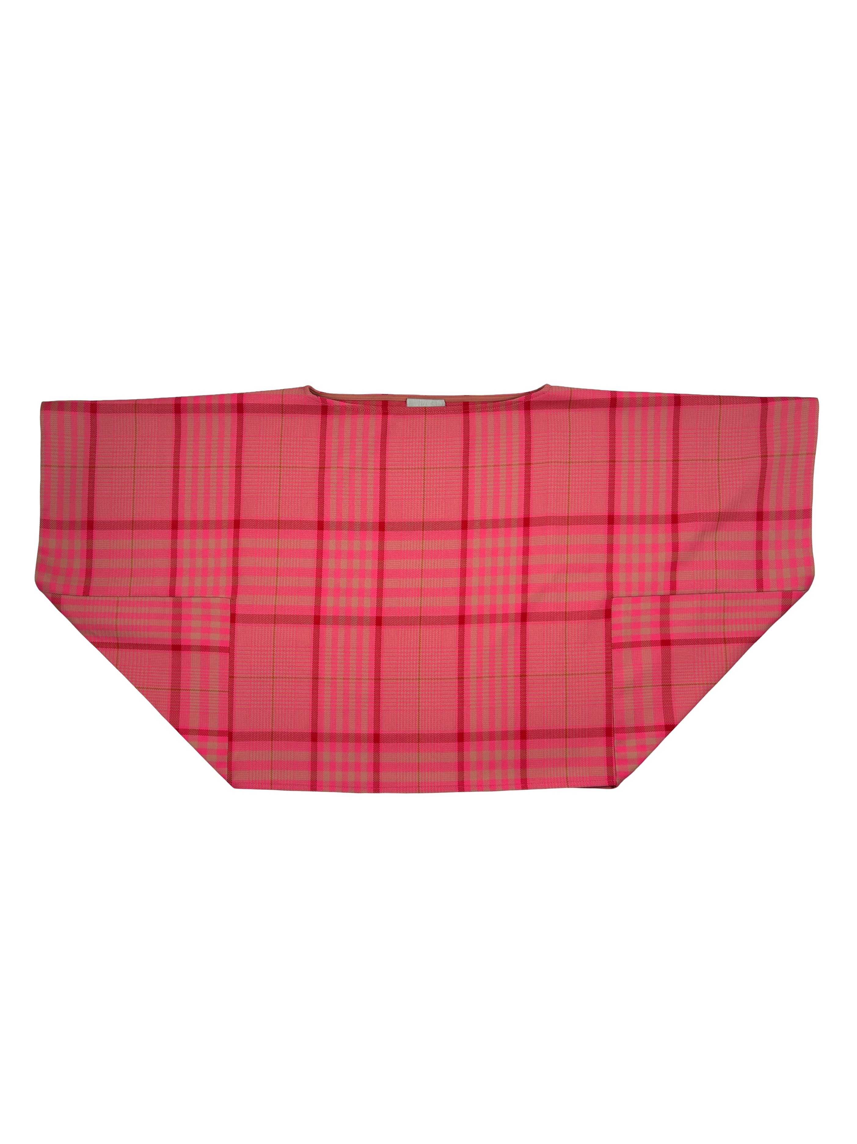 Rachel Comey Plaid Batwing Sleeve Top