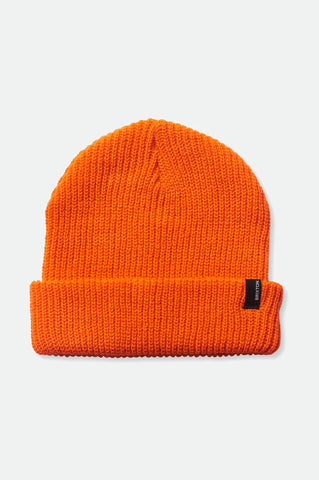 Brixton - Unisex Heist Beanie in Athletic Orange